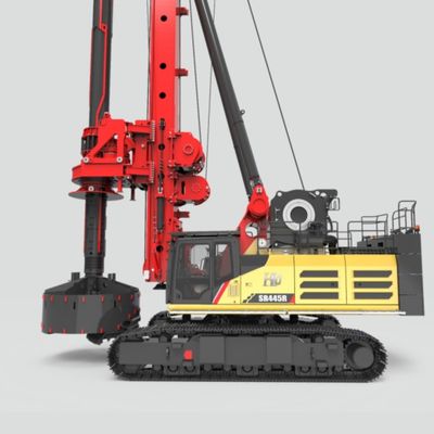 Perforación rotatoria Rig Hydraulic Rotary Piling Rig de la máquina de la viruta de la construcción de SR445R H10
