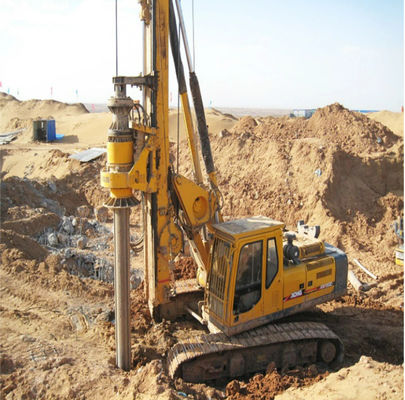 Perforación rotatoria hidráulica Rig Xr 150 de la perforadora de la construcción de la correa eslabonada de XCMG