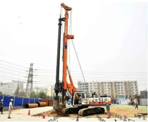 Profundidad profunda hidráulica de Rig Zr 185c-3 el 100m del taladro de la fundación de Zoomlion