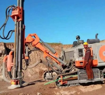 Diámetro rotatorio hidráulico de Mini Piling Rig Driving Machine 90-140m m del diámetro interior